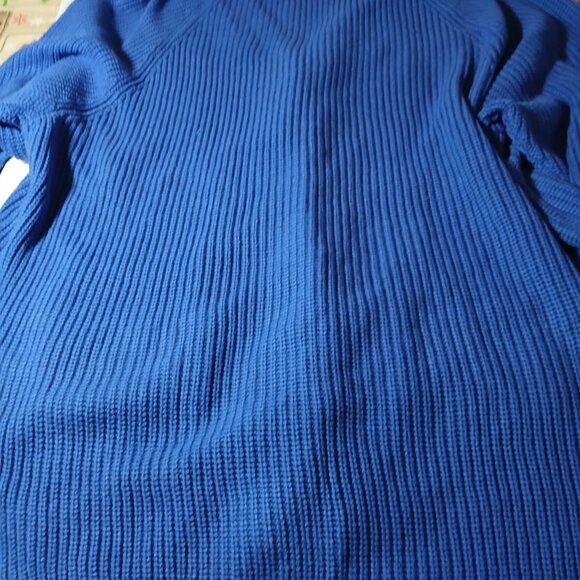 Women's 4x Royal Blue Cardigan with pockets - Picture 6 of 9